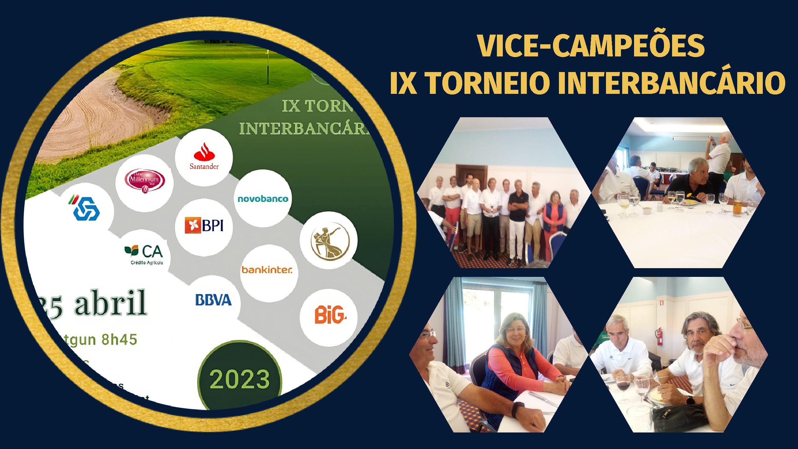 IX Torneio Interbancário – Equipa CGD vice-campeã.